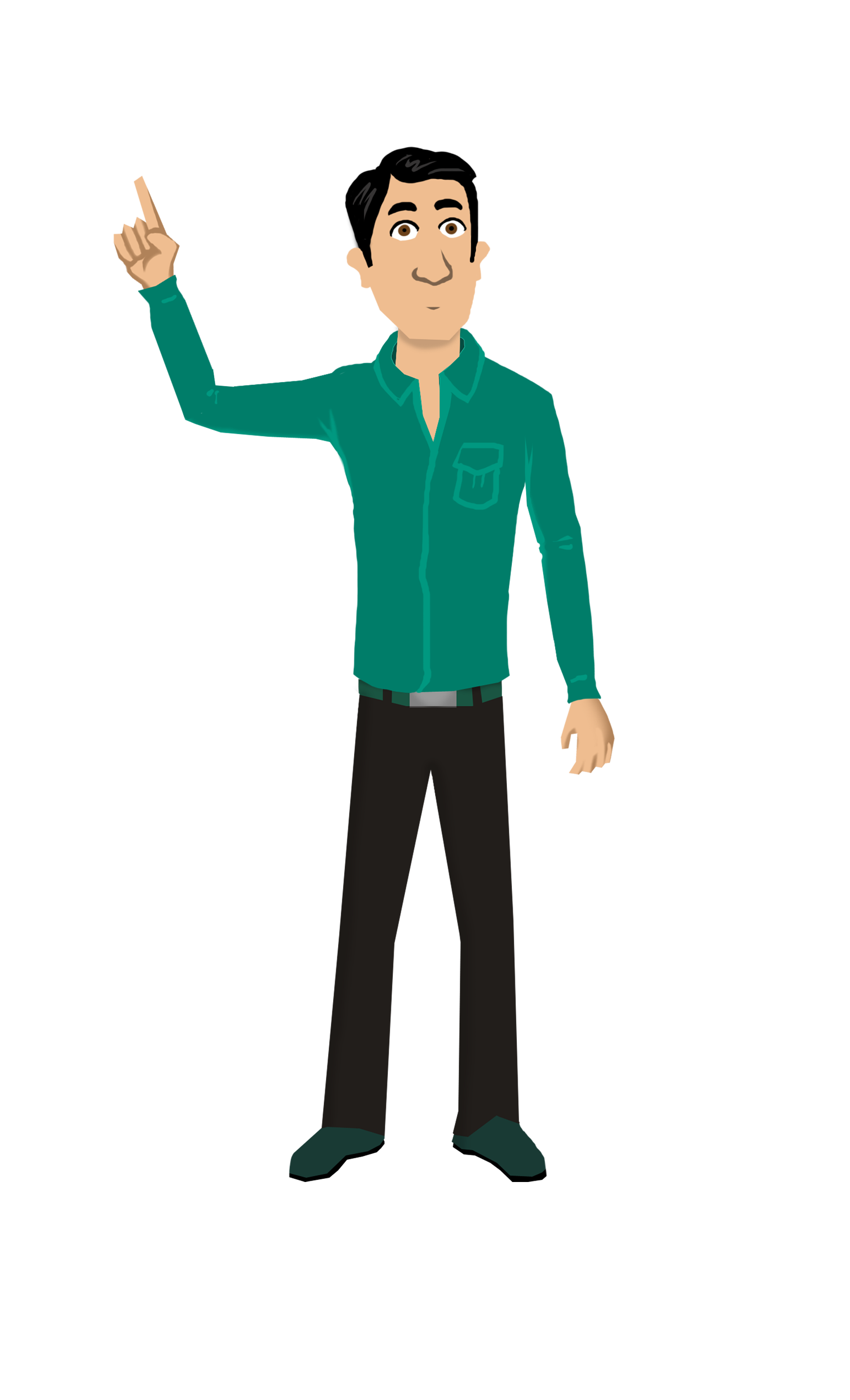 24 green shirt 1
